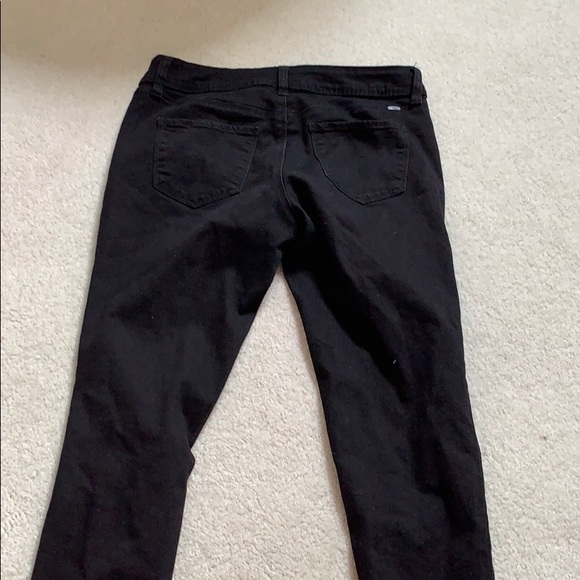 Black flowered jeans - Picture 4 of 4